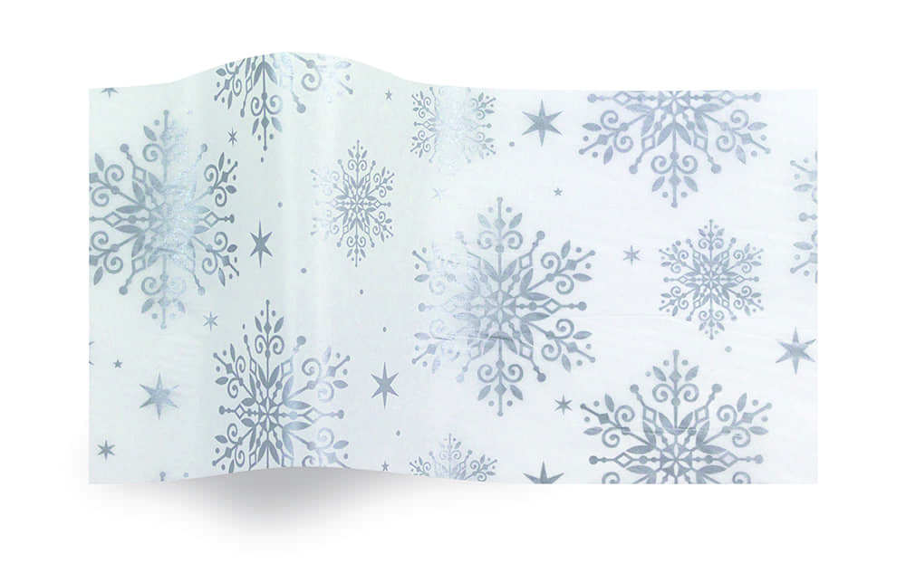 Classy Flakes Stock Printed Tissue - 20 x 30 in.