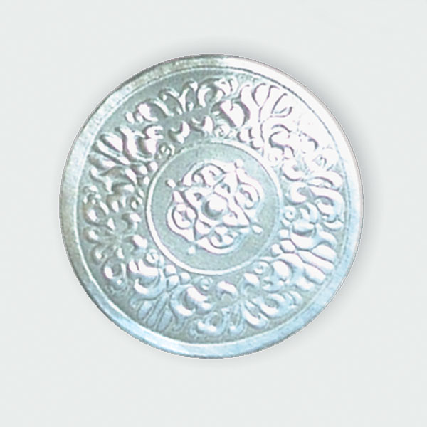 Large Silver Medallion Seal - 2 in.