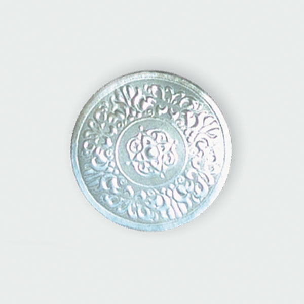 Small Silver Medallion Seal - 1-1/4 in.