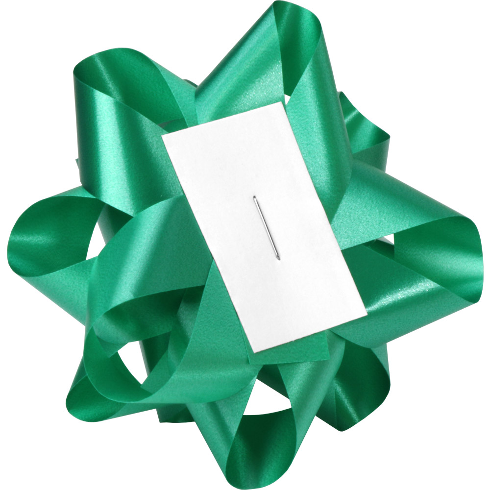Emerald Star Bows - 3-3/4 in.
