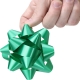 Emerald Star Bows - 3-3/4 in.