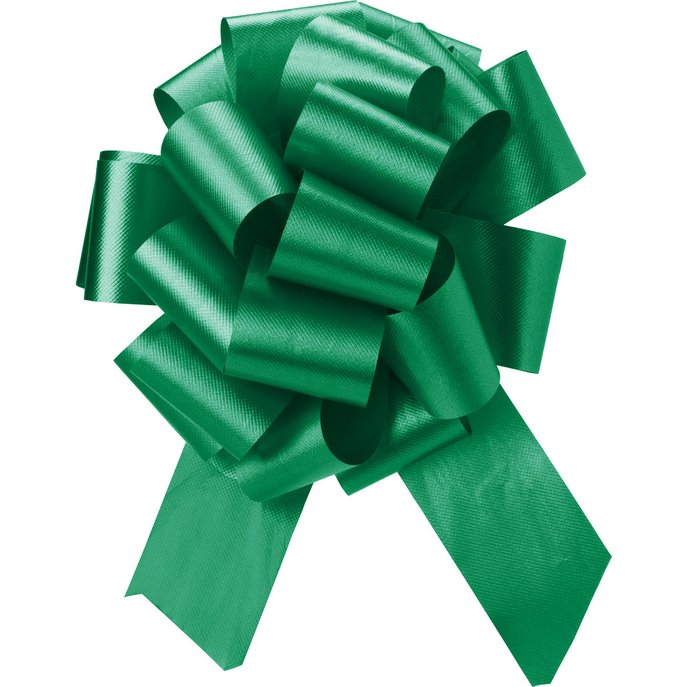 Emerald Flora Satin Perfect Bows - 5-1/2 in.