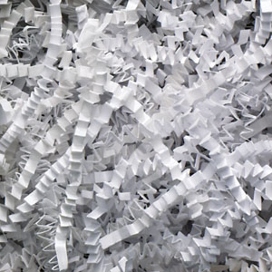 White Crinkle Cut Shred -  10 Lb.
