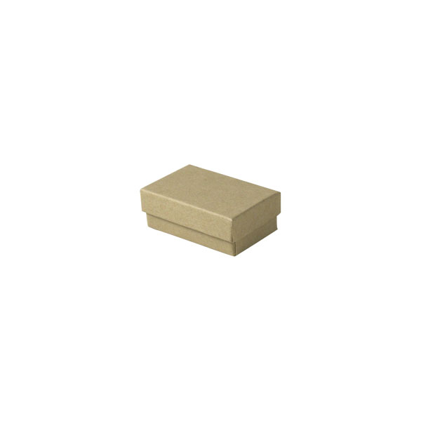 Brown Kraft Jewelry Box - 2-1/2 x 1-1/2 x 7/8 in.