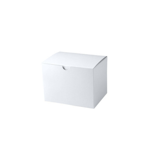 BABCOR Packaging: White Gloss Tuck-it Folding Gift Box - 6 x 4-1/2