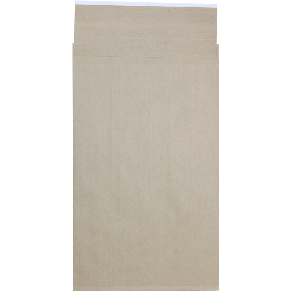 Natural Brown Kraft Dura-Bag Shipper w/ Gusset - 8-1/2 x 3-1/4 x 14-1/2 in.