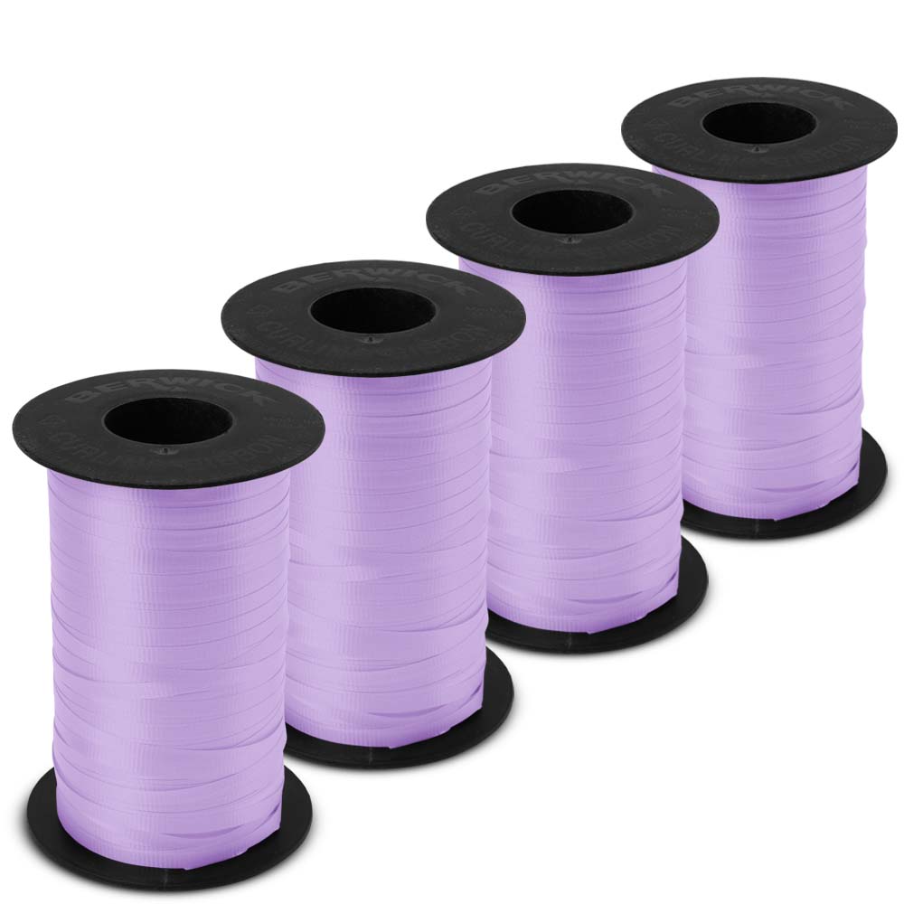 3/16 Crimped Curling Ribbon Lavender