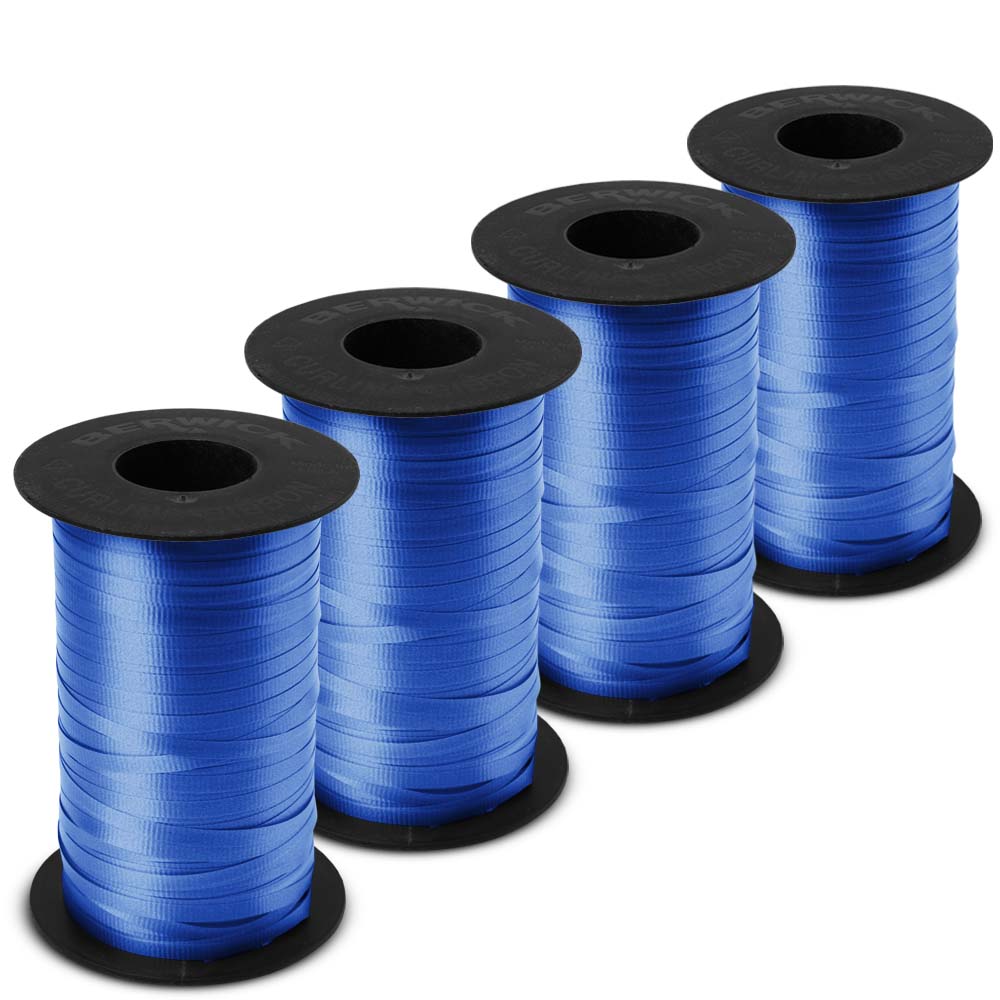 BABCOR Packaging: Light Blue Splendorette Curling Ribbon - 3/16 in