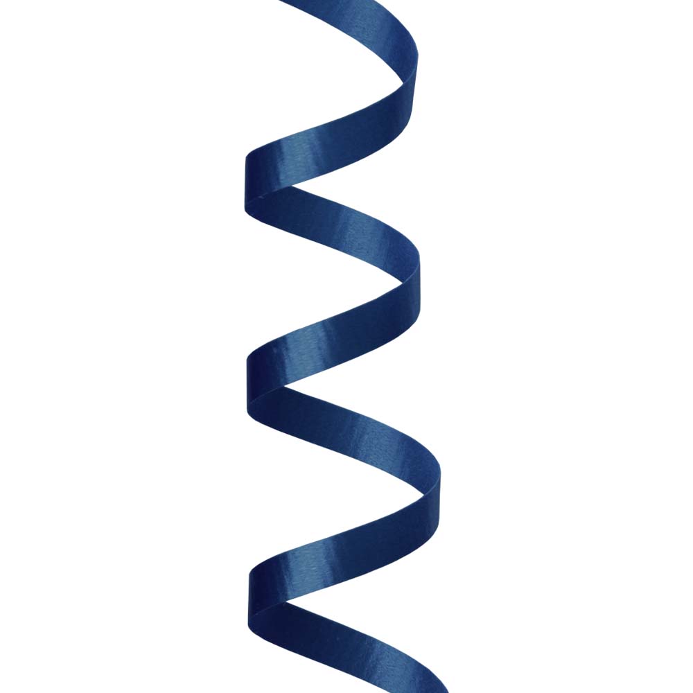 Navy Splendorette Curling Ribbon - 3/16 in. x 500 Yards - Bundle of 4 Rolls