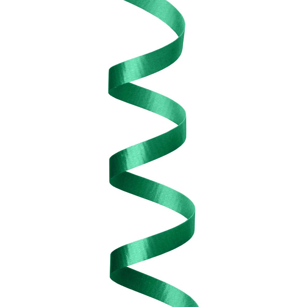 Emerald Splendorette Curling Ribbon - 3/16 in. x 500 Yards - Bundle of 4 Rolls