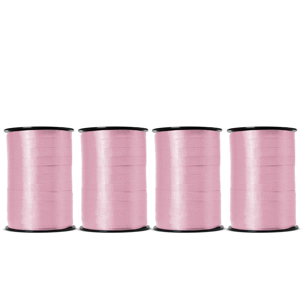 BABCOR Packaging: Pink Splendorette Curling Ribbon - 3/8 in. x 250