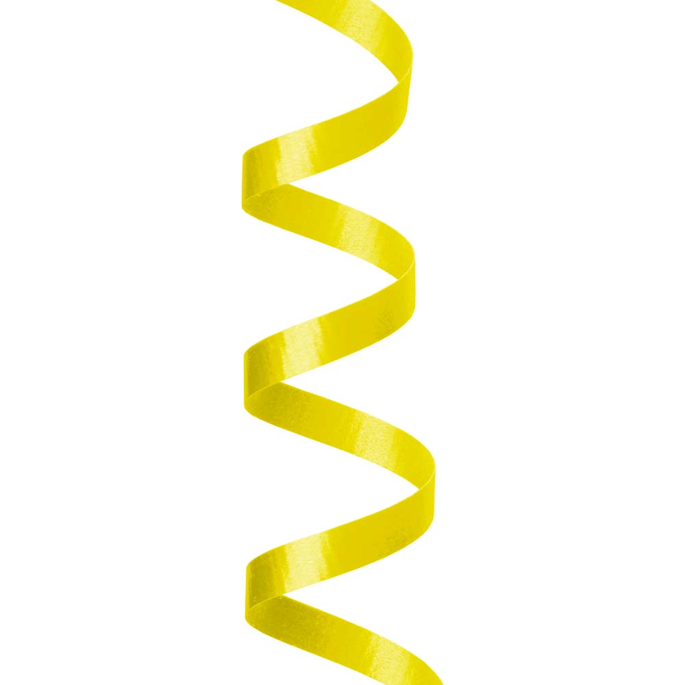 Sunshine Splendorette Curling Ribbon - 3/16 in. x 500 Yards - Bundle of 4 Rolls