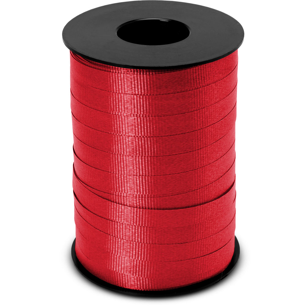 3/8 X 250 Yds Curling Ribbon Hot Red