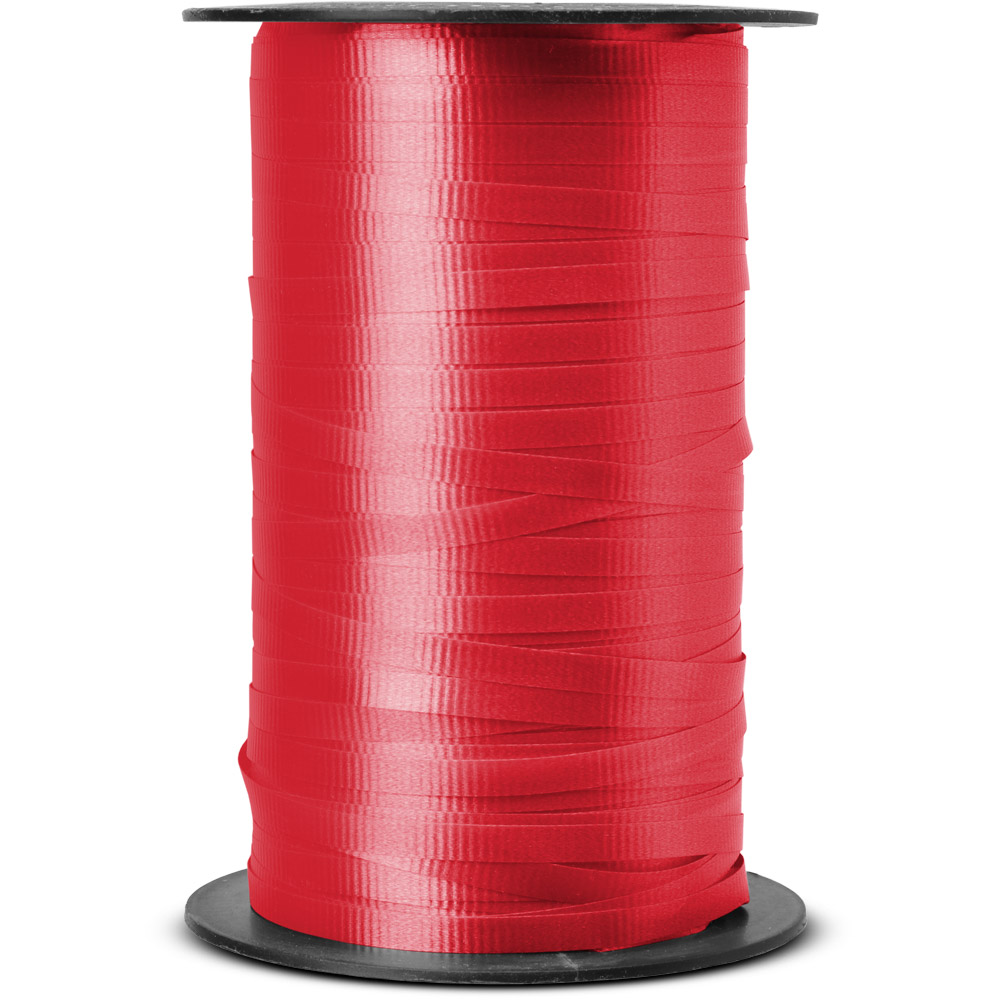 BABCOR Packaging: Lava Red Splendorette Curling Ribbon - 3/16 in
