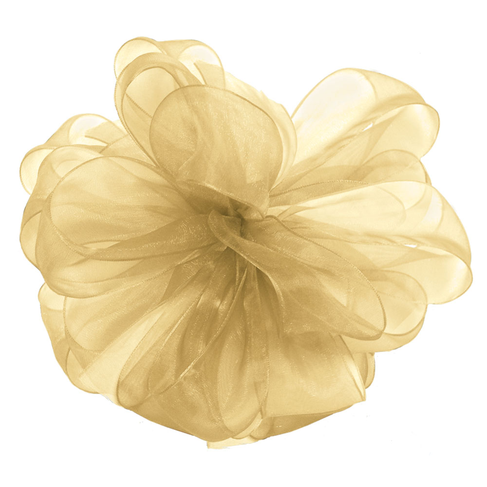 Gold Simply Sheer Asiana - 7/8 in. x 100 Yards - Bundle of 2 Roll