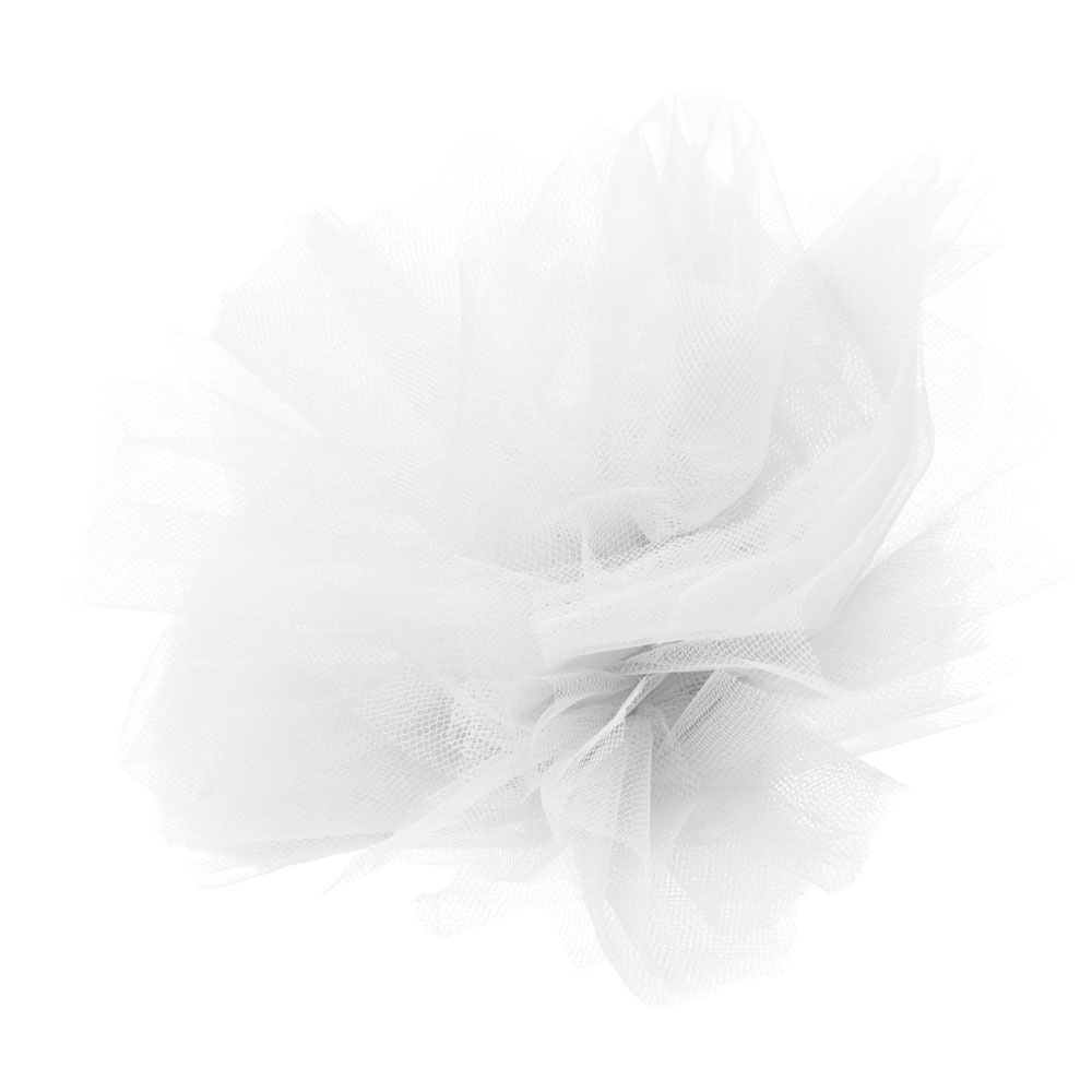 White Torino Tulle - 6 in. x 25 Yards - Bundle of 4 Rolls