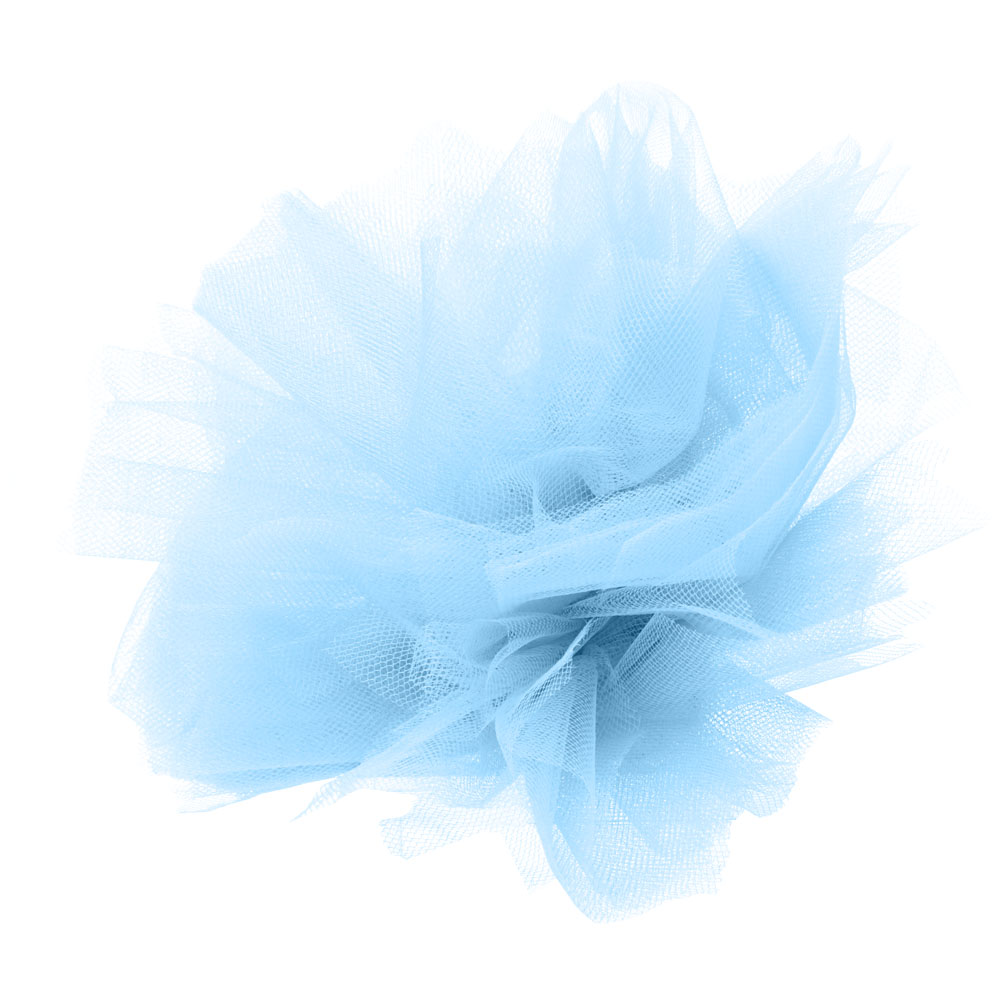 Blue Torino Tulle - 6 in. x 25 Yards - Bundle of 4 Rolls