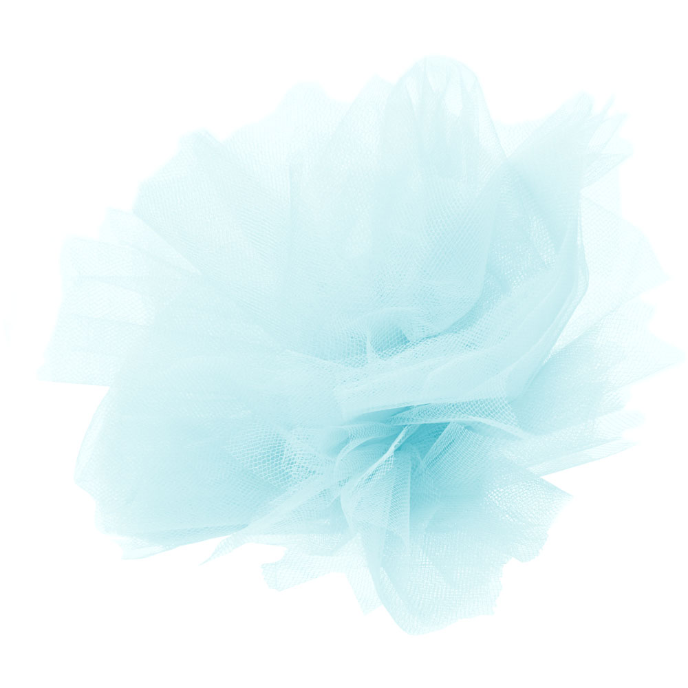 Aqua Torino Tulle - 6 in. x 25 Yards - Bundle of 4 Rolls
