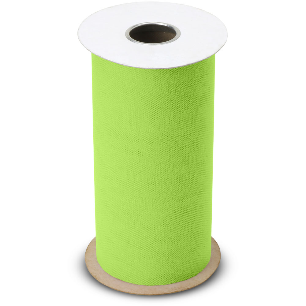 Citrus Torino Tulle - 6 in. x 25 Yards - Bundle of 4 Rolls