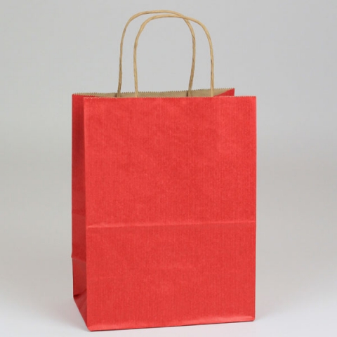 Red kraft bags online