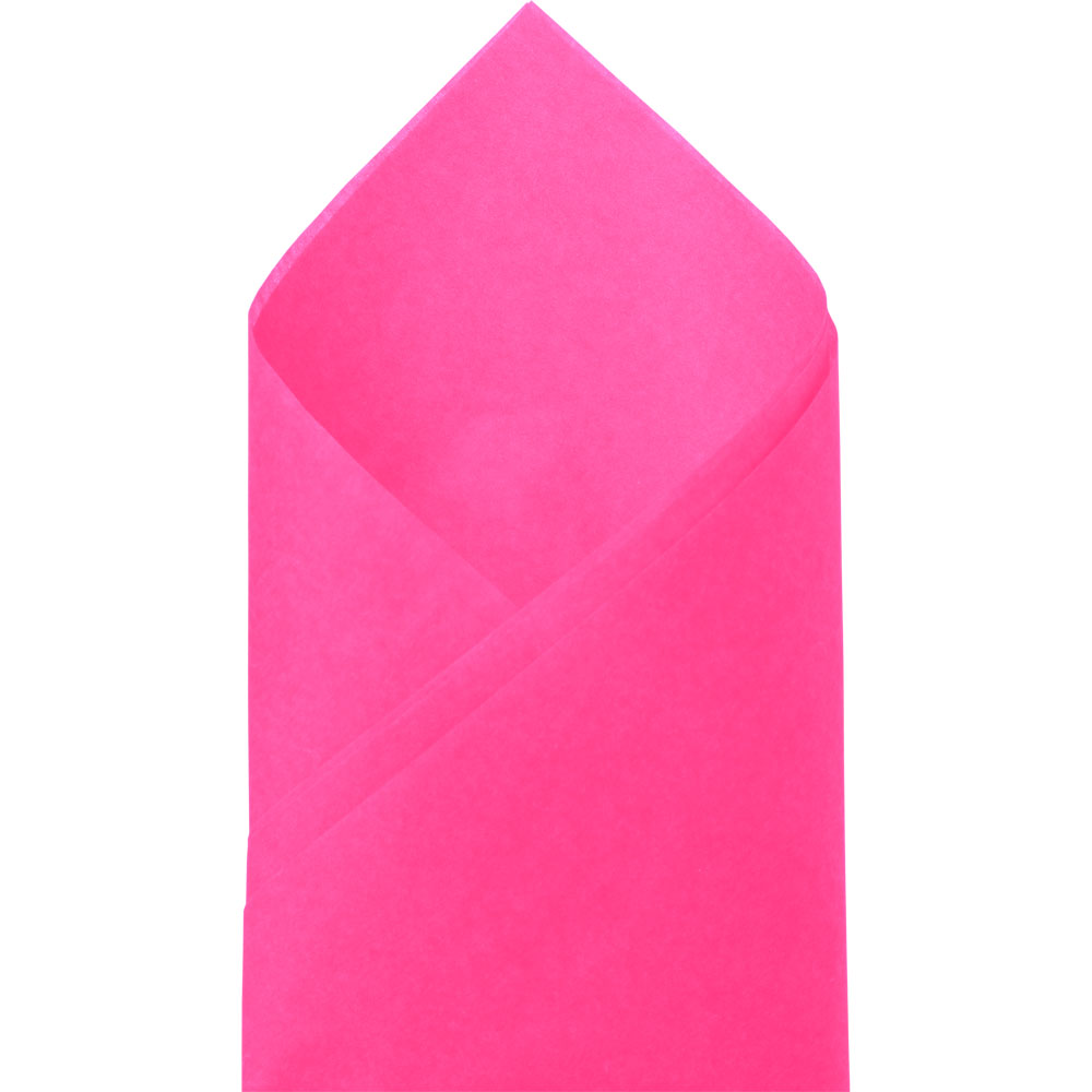 Cerise Satinwrap Solid Tissue - 20 x 30 in.