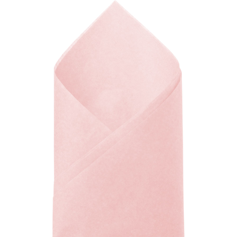 Light Pink Satinwrap Solid Tissue - 20 x 30 in.