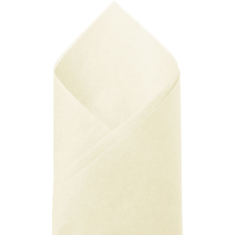 French Vanilla Satinwrap Solid Tissue - 20 x 30 in.