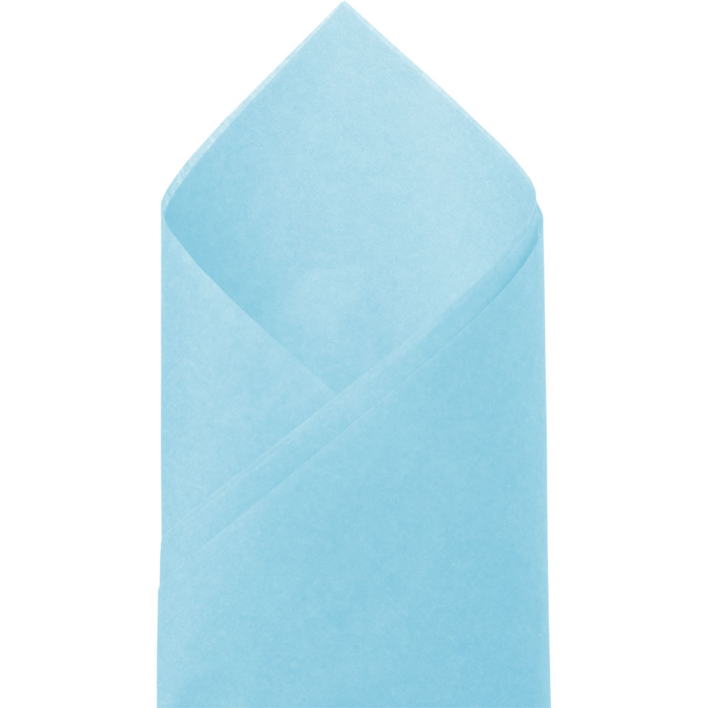 Sky Blue Satinwrap Solid Tissue - 20 x 30 in.