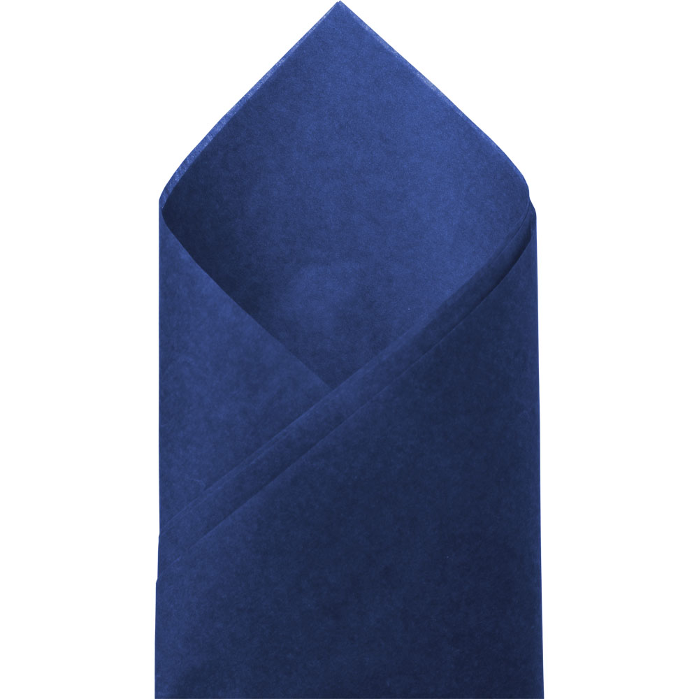 Midnight Blue Satinwrap Solid Tissue - 20 x 30 in.