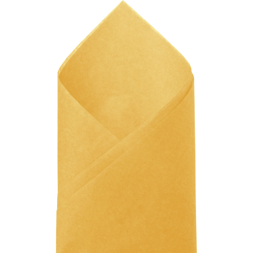 Harvest Gold Satinwrap Solid Tissue - 20 x 30 in.