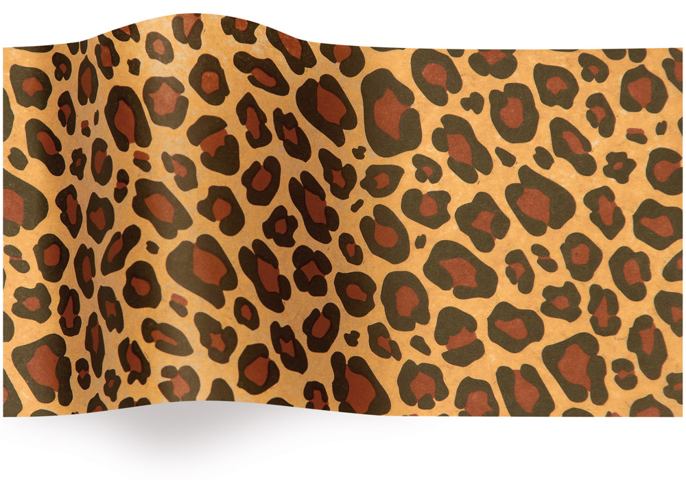Leopard Stock Printed Tissue - 20 x 30 in.
