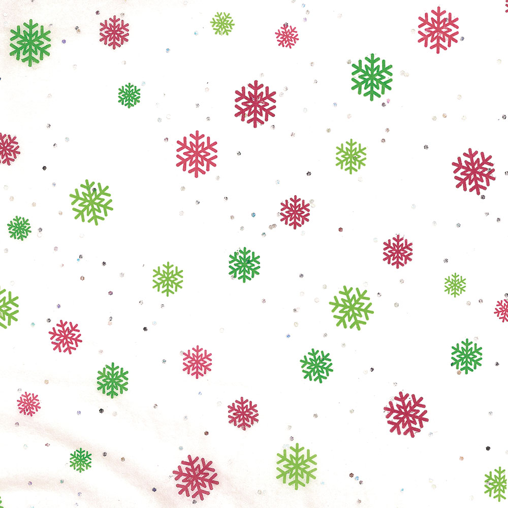 Just Snowflakes Gemstones Tissue - 20 x 30 in.