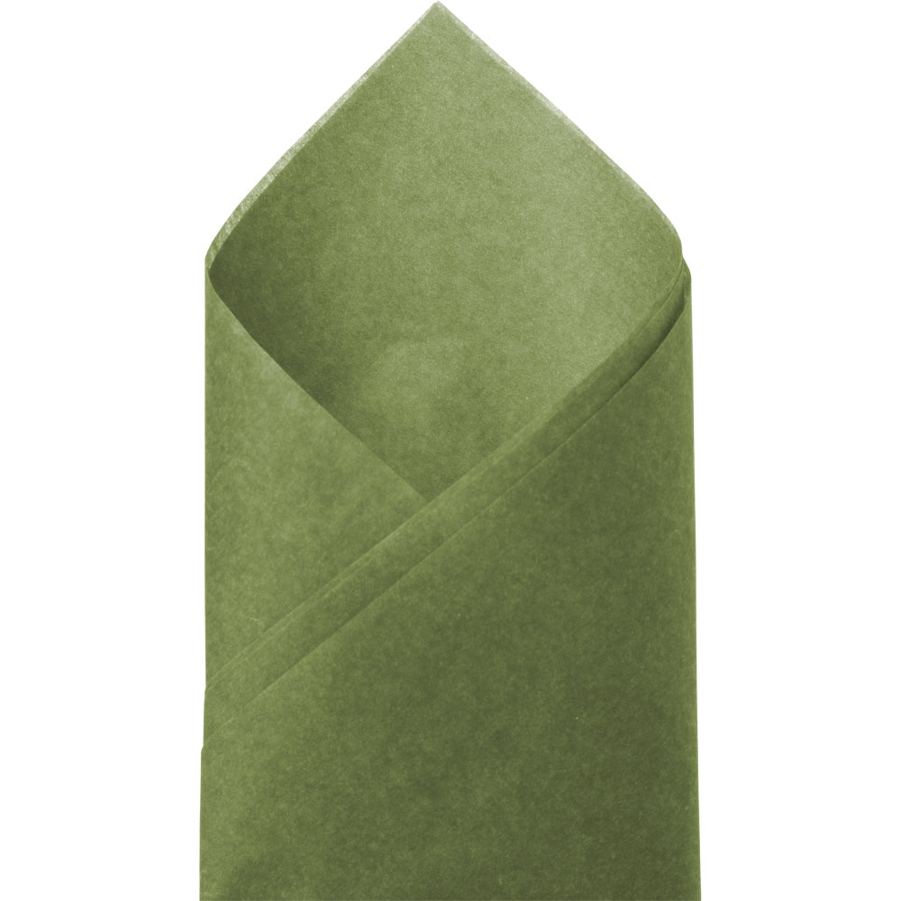 Green Tea Satinwrap Solid Tissue - 20 x 30 in.