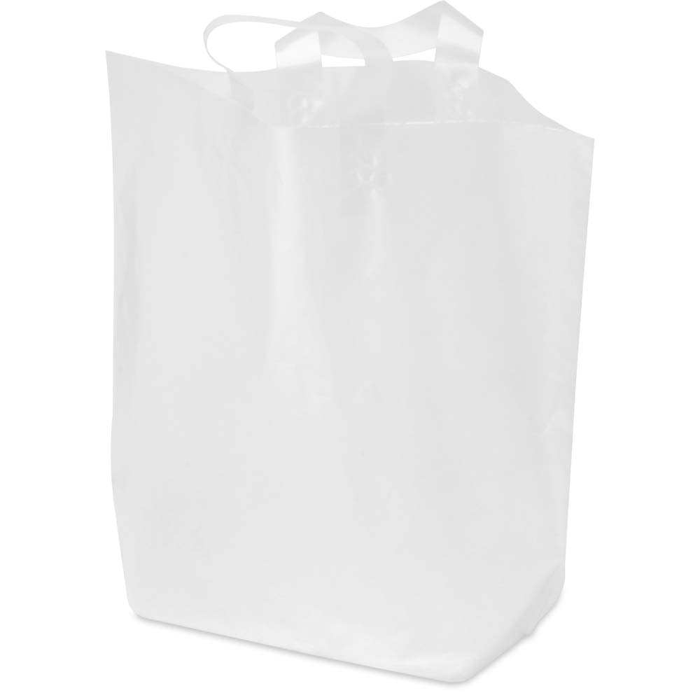 12 x 15 Soft Loop Handle Bag with Gusset - Sample