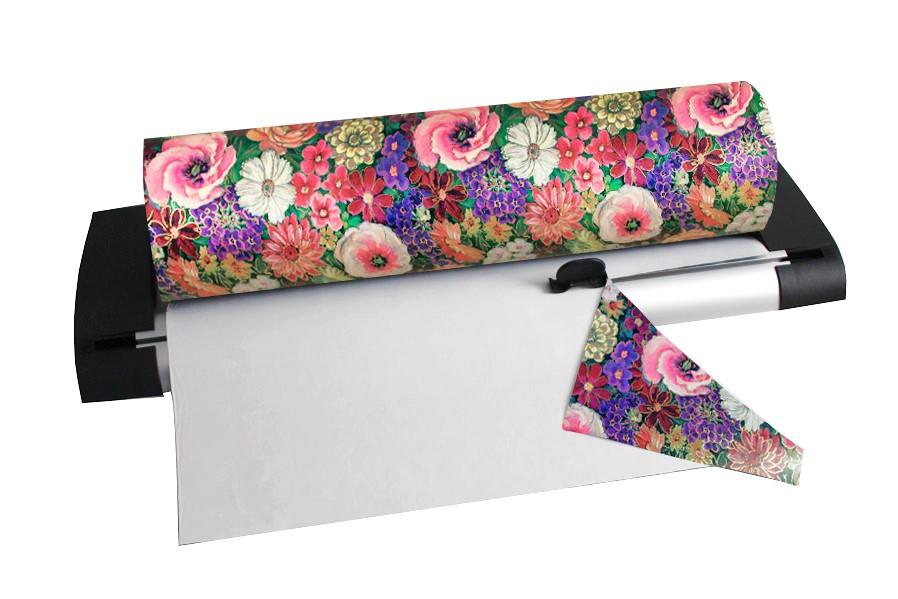 Grey Slide Giftwrap Paper Cutter Tray - 36 in.