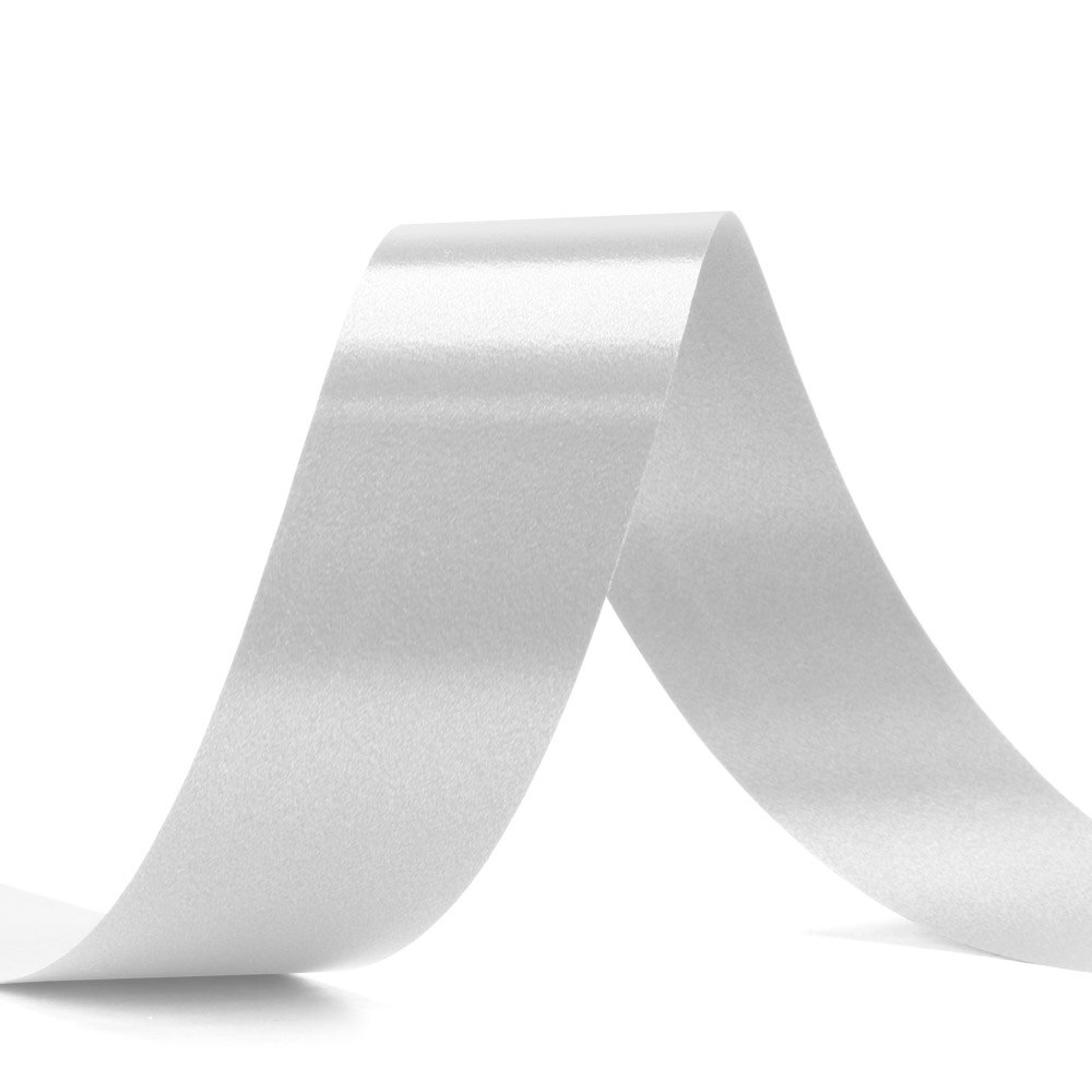 White Splendorette Ribbon - 1-1/4 in. x 250 Yards - Bundle of 2 Rolls