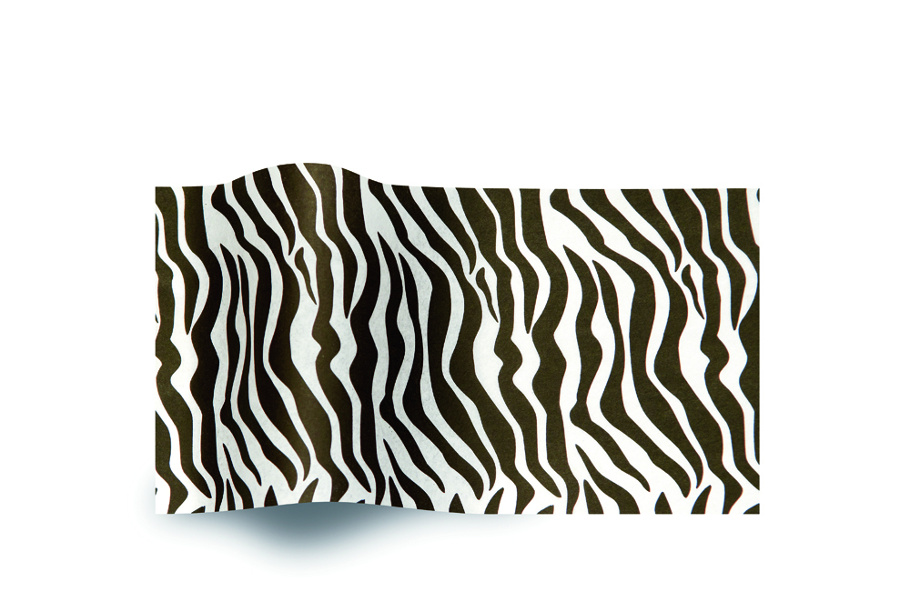Zebras Stock Printed Tissue - 20 x 30 in.