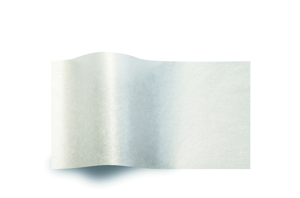 White Pearlesence Printed Tissue - 20 x 30 in.