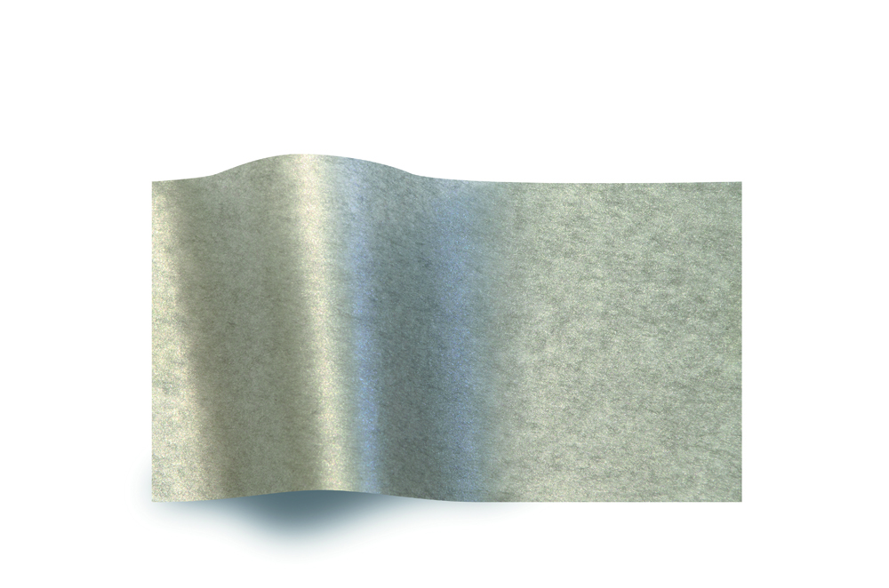Pewter 2-Sided Pearlesence Printed Tissue - 20 x 30 in.