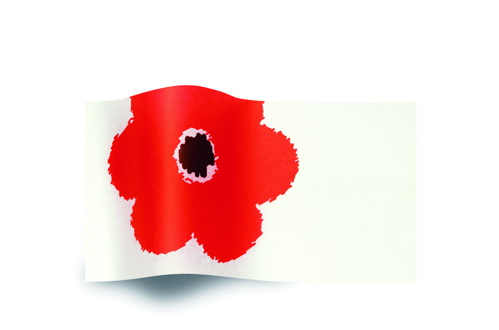 Flowers at Large Stock Printed Tissue - 20 x 30 in.